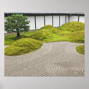 Japan, Kyoto, Tofukuji-tempel, landschapstuin Poster