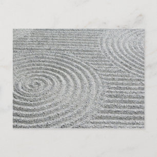 Japan, Kyoto, Tofukuji Tempel, Patroon in Zand Briefkaart
