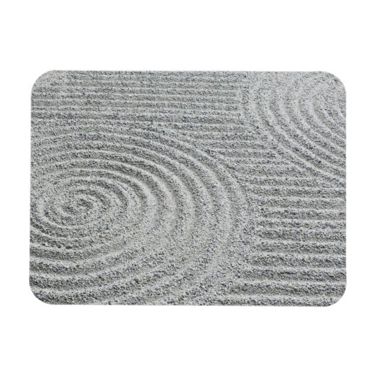 Japan, Kyoto, Tofukuji Temple, Pattern in Sand Magneet (Horizontaal)