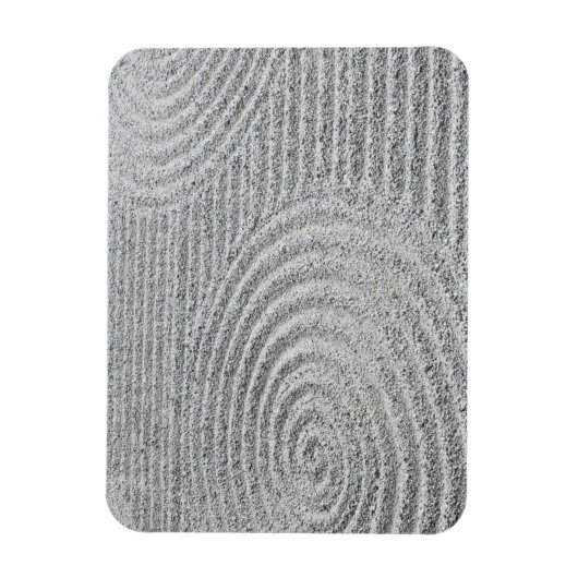 Japan, Kyoto, Tofukuji Temple, Pattern in Sand Magneet (Verticaal)