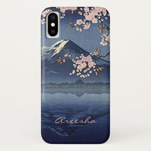  Japan Lake Kawaguchi 1936 Tsuchiya Koitsu Case-Mate iPhone Case (Achterkant)