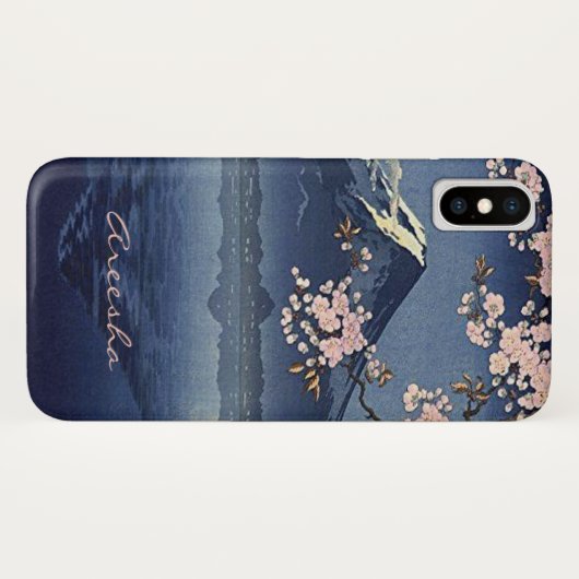  Japan Lake Kawaguchi 1936 Tsuchiya Koitsu Case-Mate iPhone Case (Achterkant (horizontaal))