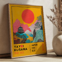 Japan Landschap Retro Yayoi Kusama Tentoonstelling