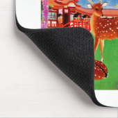 Japan met Deer Muismat (Hoek)