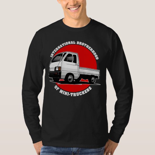 Japan Mini Truck Kei Car 4wd Road Pap Truck me T-shirt (Voorkant)