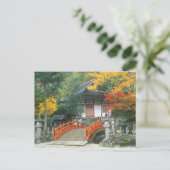 Japan, Nara, Ryuzenji Temple Briefkaart (Staand voorkant)