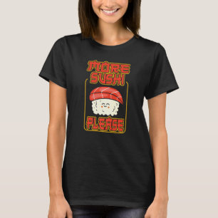 Japan Nori Roll Diner Sushiman Daikon Sushibar Foo T-shirt