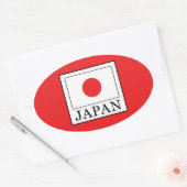 Japan Ovale Sticker (Envelop)