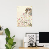 Japan Owl  print (Thuiskantoor)