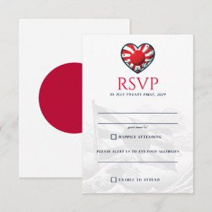 Japan Paar RSVP Kaartje