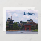 Japan Pagoda Briefkaart (Voorkant / Achterkant)