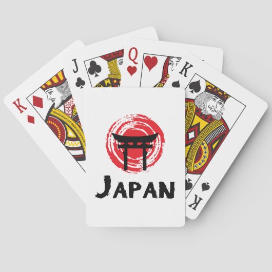 Japan Pokerkaarten (Achterkant)