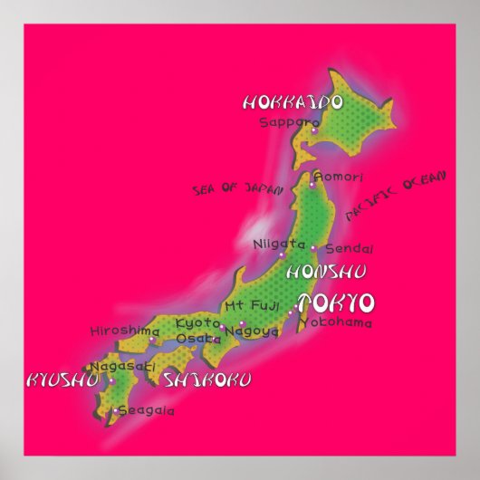 JAPAN POSTER (Voorkant)