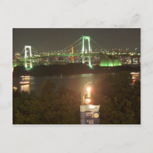 Japan Regenboogbrug Briefkaart