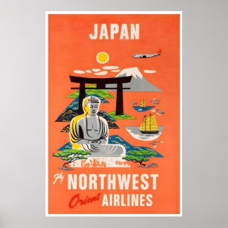 Japan Reisposter Poster Japanse Kunst Noordwest