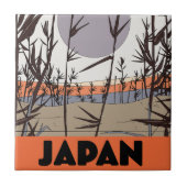 Japan reisposter tegeltje (Voorkant)