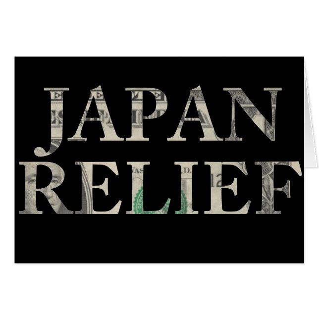 JAPAN RELIEF (Voorkant Horizontaal)
