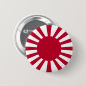 Japan Rising Sun Flag Ronde Button 5,7 Cm (Voorkant /achterkant)