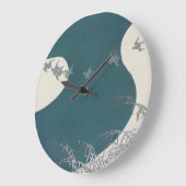 japan rivierlandschap traditionele  vogels na grote klok (Hoek)