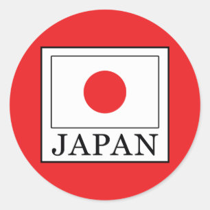 Japan Ronde Sticker