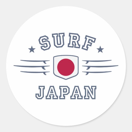 Japan Ronde Sticker (Voorkant)