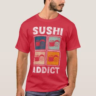 Japan Running Sushi Food Nori friend T-shirt