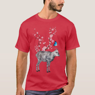 Japan Sakura Cherry Blossom Japans Serow Japans T-shirt