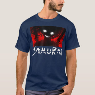 japan samurai man anime style art ninja samurai t-shirt