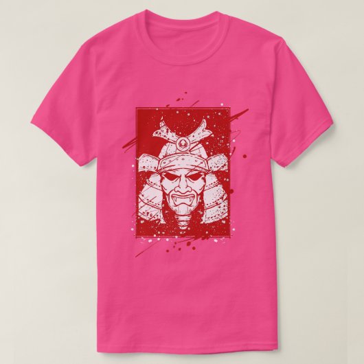 Japan Samurai Warrior T-shirt (Design voorkant)