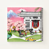 Japan Scene Notitieboek (Achterkant)