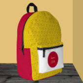 Japan schooltas, embleem, Japanse vlag Bedrukte Rugzak