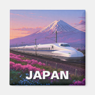 Japan Shinkansen Mt Fuji Reizen Magneet