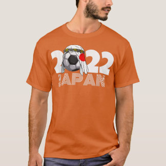 Japan Soccer Team Football Arab 2022 Japanse vlag T-shirt