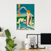 Japan Summer uit 1930 op het schiereiland Miho Poster (Thuiskantoor)