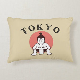 Japan Sumo Tokyo - Zoon van de zon Accent Kussen
