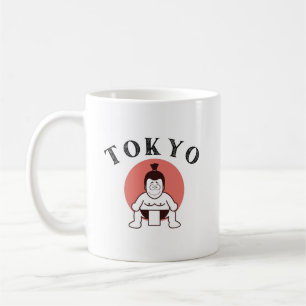 Japan Sumo Tokyo - Zoon van de Zon White Koffiemok