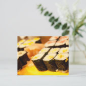 Japan Sushi Briefkaart (Staand voorkant)