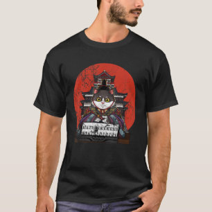 Japan Synthesizer Kat Analoge Synthetische Retro T-shirt