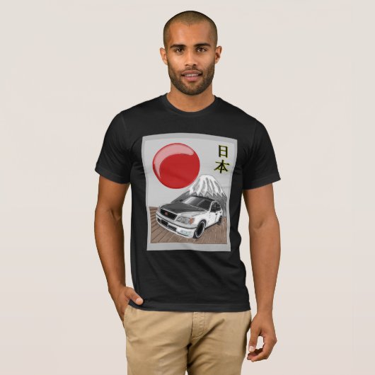 Japan Tech T-shirt (Voorkant volledig)