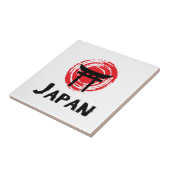 Japan Tegeltje (Zijkant)
