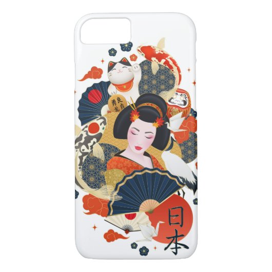 Japan Thema Case-Mate iPhone Case (Achterkant)