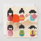 Japan Thema Save The Date (Achterkant)