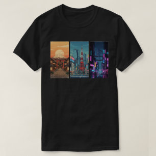 Japan Tijdlijn Triptiek T-shirt