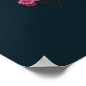 Japan Tokio 2020 Sakura & Tower Poster (Hoek)