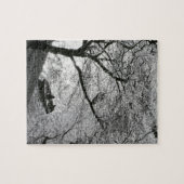 Japan, Tokio. Cherry-bloesems in het keizerrijk Legpuzzel (Horizontaal)