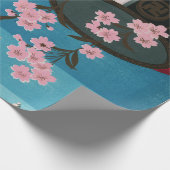 Japan Tokyo  Japans reisposter Cadeaupapier (Hoek)