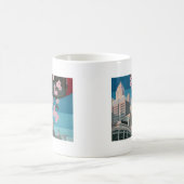 Japan Tokyo  Japans reisposter Koffiemok (Center)