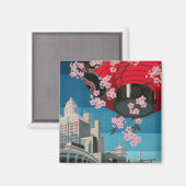 Japan Tokyo Japans reisposter Magneet (Voorkant / Achterkant)