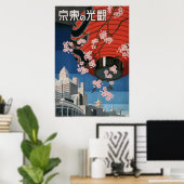 Japan Tokyo Japans reisposter Poster (Thuiskantoor)