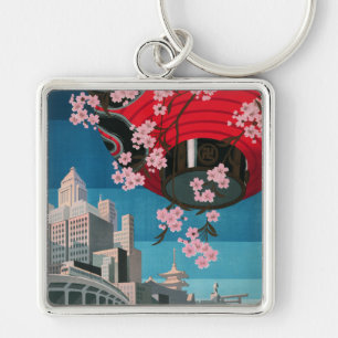 Japan Tokyo Japans reisposter Sleutelhanger
